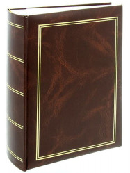 Fotoalbum 13x18/100 B57100S Gedeon CLASSIC VINYL hnědé