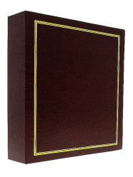 Fotoalbum samolepící 100stran DRS50V Gedeon VINYL hnědý