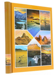 Fotoalbum samolepicí 40stran DRS20 Gedeon TEMPS oranžové