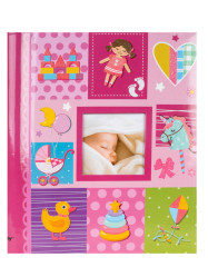 Fotoalbum samolepicí 60stran DRS30 Fandy MEADOW 2 růžové