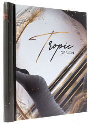 Fotoalbum samolepicí 60stran DRS30 Gedeon BLACK LEAF 2