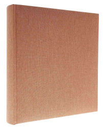 Fotoalbum klasik 100stran černých Gedeon LINEN NUTMEG (B)