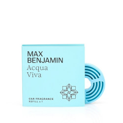 Max Benjamin Náplň vůně do auta ACQUA VIVA, 1 ks