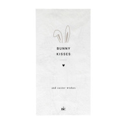Bastion Collections Papírové ubrousky BUNNY KISSES, 10x20cm