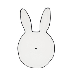Bastion Collections Talířek BUN Plate White Bunny ears