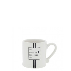 Bastion Collections Hrneček Espresso HOME IS ESPRESSO in black, 70 ml