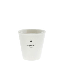 Bastion Collections Kelímek ESPRESSO - MI AMORE in black