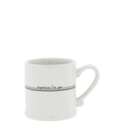 Bastion Collections Hrneček Espresso for you in black/titane, 50ml