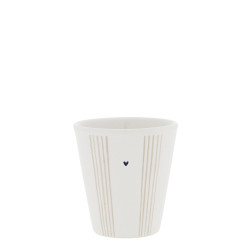 Bastion Collections Kelímek Small Stripes natural in BT, 50ml