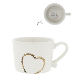 Bastion Collections Hrneček menší HEART LOVELY DAY, 175ml