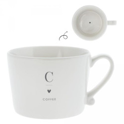 Bastion Collections Hrnek COFFEE in black, 300 ml