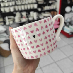 Bastion Collections Hrnek ROSE HEARTS all over, 300ml