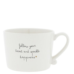 Bastion Collections Hrnek FOLLOW YOUR HEART in BL, 300ml