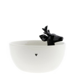 Bastion Collections Miska BLACK DEER, 15 cm