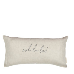 Bastion Collections Polštář 35x70 Naturel OH LA LA