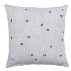 Bastion Collections POLŠTÁŘ 60x60cm, BLUE all HEARTS