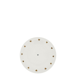 Bastion Collections Podšálek HEARTS all-round, in BC, 13cm