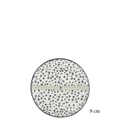 Bastion Collections Mini talířek SM FLOWER in B/T, 9cm