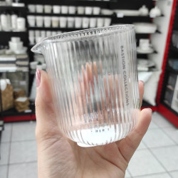 Bastion Collections Skleněný džbán JUG SM RELIÉF, 7x9cm