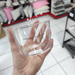 Bastion Collections Sklenka Tumbl S - Chase your dreams, 200 ml