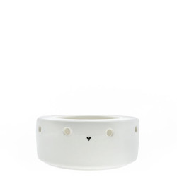 Bastion Collections OHŘÍVAČ NA KONVIČKU, heart in black