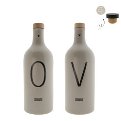 Bastion Collections OIL & VINEGAR MATT TITANE, set velký, 2x 1000ml