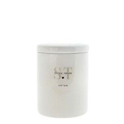 Bastion Collections Dóza ST WITH LOVE in black/titane, 750ml