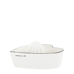 Bastion Collections CITRUS squeezer, White Squeeze it 13x4cm