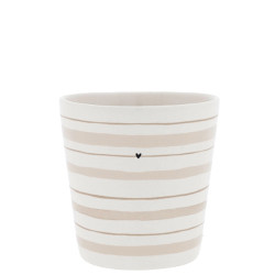 Bastion Collections Kelímek NATURAL STRIPES in BT, 240ml