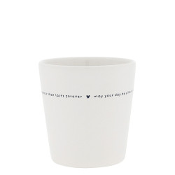 Bastion Collections Kelímek SO MUCH LAUGHTER in black, 240ml