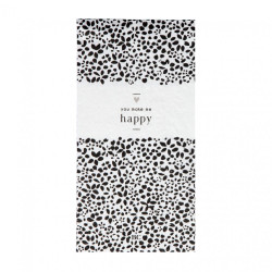 Bastion Collections Papírové ubrousky FLOWERS HAPPY, 10x20cm