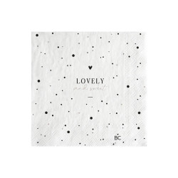 Bastion Collections Papírové ubrousky LOVELY AND SWEET, 12,5x12cm