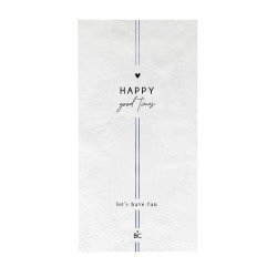 Bastion Collections Papírové ubrousky XL - HAPPY GOOD TIMES, 16ks