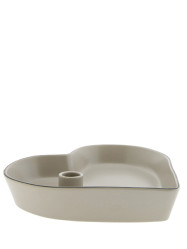 Bastion Collections SVÍCEN tvarované srdce L, matt in titan, 22x4cm