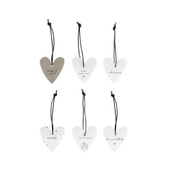 Bastion Collections Dekorace SRDCE - MIX motivů / cena 1 ks