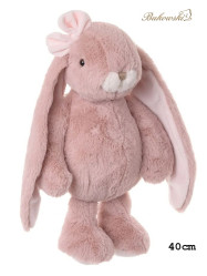 Bukowski Zajíček CUDDLY KANINA starorůžová, 40cm