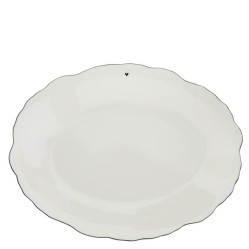 Bastion Collections Servírovací talíř RUFFLE, 37x30cm