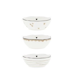 Bastion Collections Set 3x MINI MISTIČKA Print natural, 3x 6x3cm