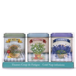 Esprit Provence Trio bylinkových čajů (Levandule, Saturejka, Tymián)