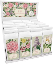 Sköna Ting Peonies & Roses, sypaný černý čaj 100g MIX / 1ks