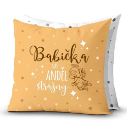 Nekupto DC7 Dárkový polštář PRO BABIČKU, 30x30cm