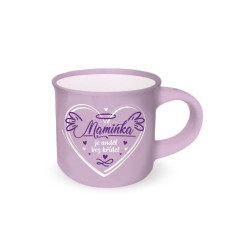 Nekupto Mini hrneček na espresso - MAMINKA JE ANDĚL, 100ml