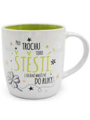 Nekupto DÁRKOVÉ CENTRUM - PRO ŠTĚSTÍ, keramický hrnek 350ml