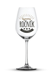 Nekupto Sklenka na víno VÝJIMEČNÝ ROČNÍK, 440 ml