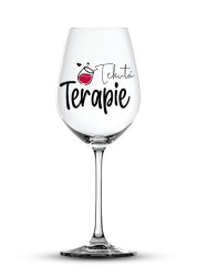 Nekupto Sklenka na víno TEKUTÁ TERAPIE, 440 ml