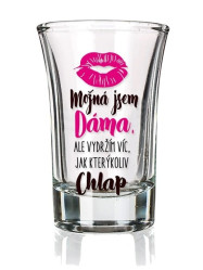 Nekupto Humorný panák - MOŽNÁ JSEM DÁMA, ALE VYDRŽÍM VÍC...