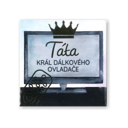 Albi Magnetka s ražbou TÁTA, KRÁL DÁLKOVÉHO OVLÁDAČE