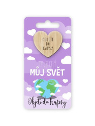 Nekupto Objetí do kapsy - JSI CELÝ MŮJ SVĚT