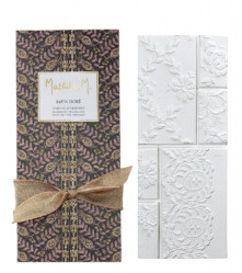 Mathilde M. - SAPIN DORÉ, parfémovaná tabulka, 19x8,5x1cm