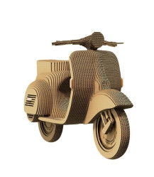 Cartonic 3D PUZZLE - SCOOTER, 75 dílků, LEVEL4